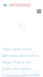 Mobile Screenshot of eck-zahn.de
